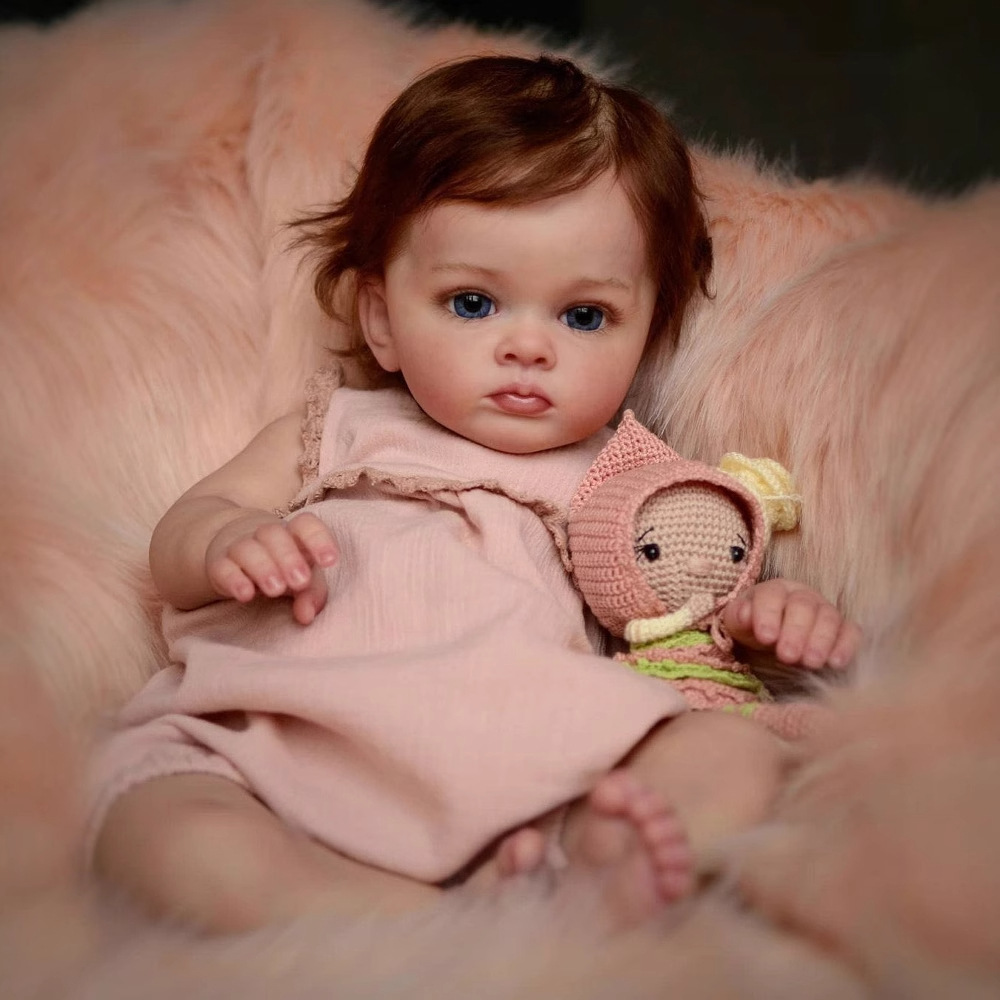 Reborn muñeca 3D simulación bebé Reborn muñeca transfronteriza Temu independiente estación de suministro femenino bebé niños regalo