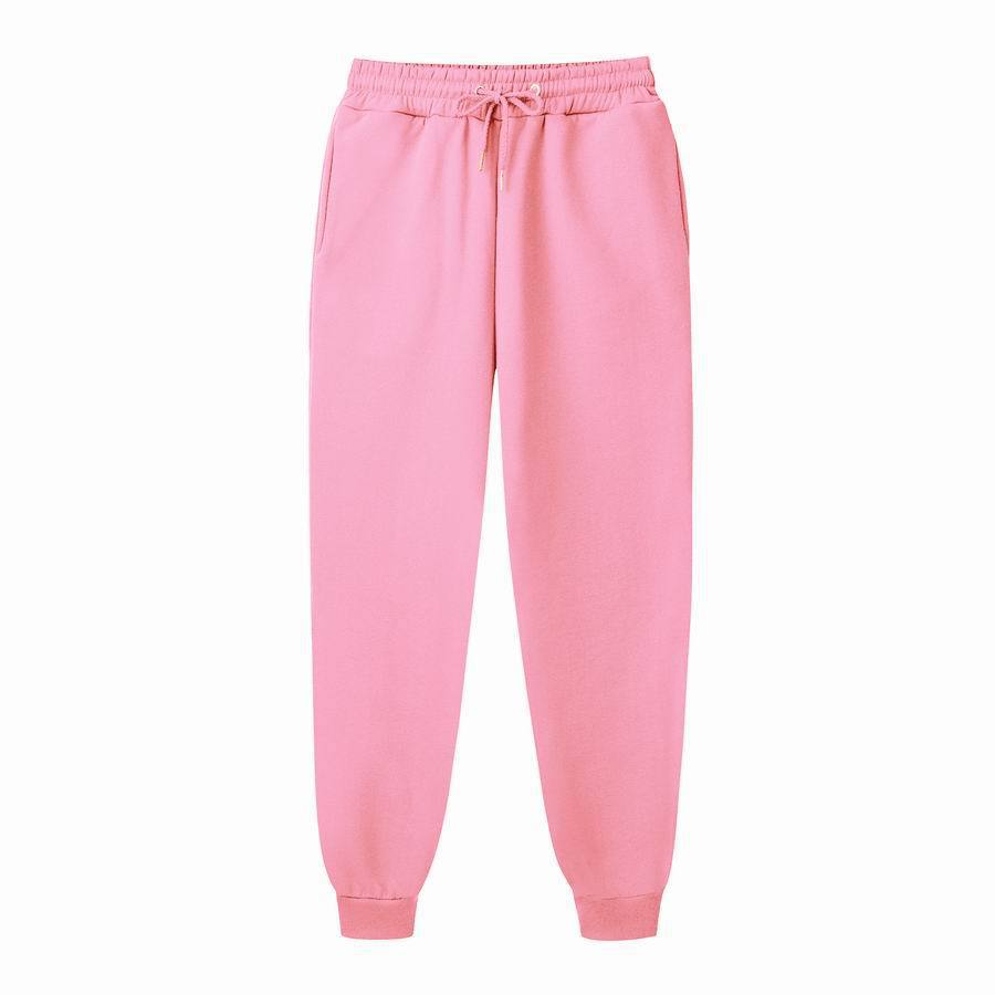 Ladies Solid Color Fashion European and American Sports Pants