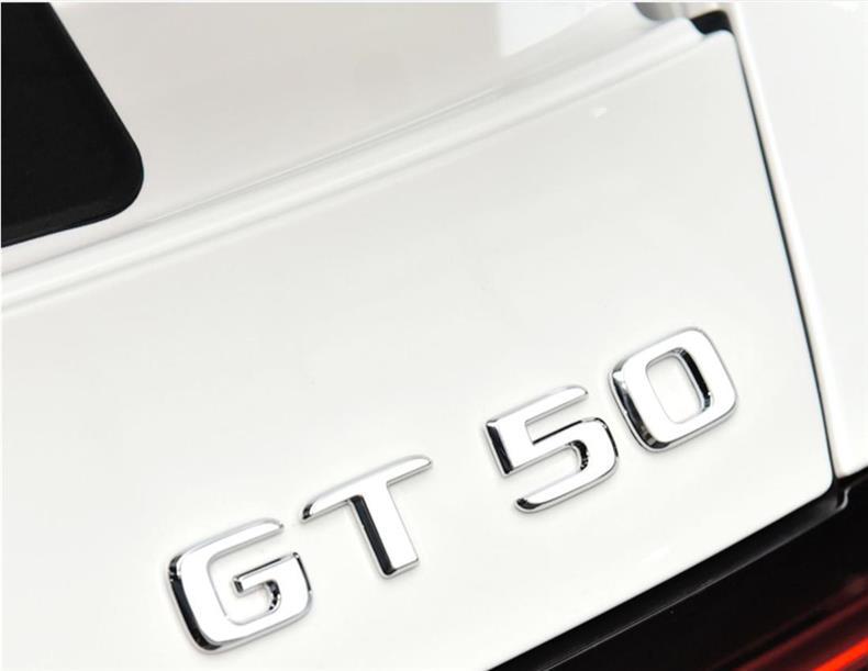 Mercedes-Benz GT50 GT53 G63S modified side fender decals, AMG rear emblem, car logo, letter decals, and word decals