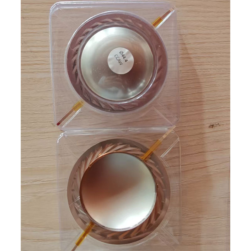 44.4MM高音音圈音膜钛膜圆线膜片高音扬声器喇叭配件音响组件配件