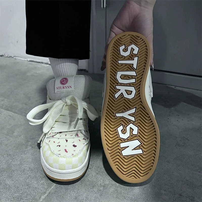 Новые трендовые кроссовки 2025 года в стиле ретро, классика и уличный стиль, корейская версия, универсальная повседневная обувь