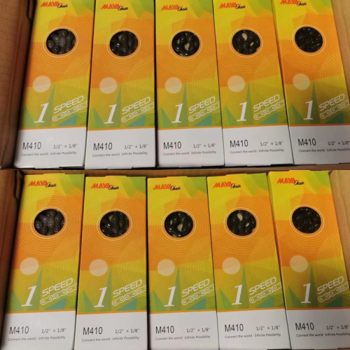 Meiya bicycle chain mountain bike variable speed chain electric bike dead fly bicycle chain 114 sections single speed chain