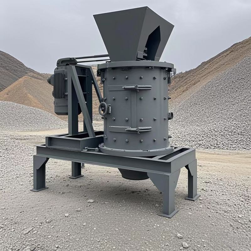 600型立式制沙粉碎机 粉碎矿石炉渣钢渣陶瓷玻璃节能高效