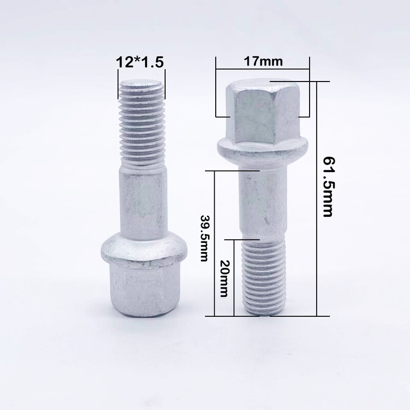 A0009904807 Factory Hot Sale Suitable for Mercedes-Benz Silver Car Tire Hub Modification Screw Anti-Theft Screw
