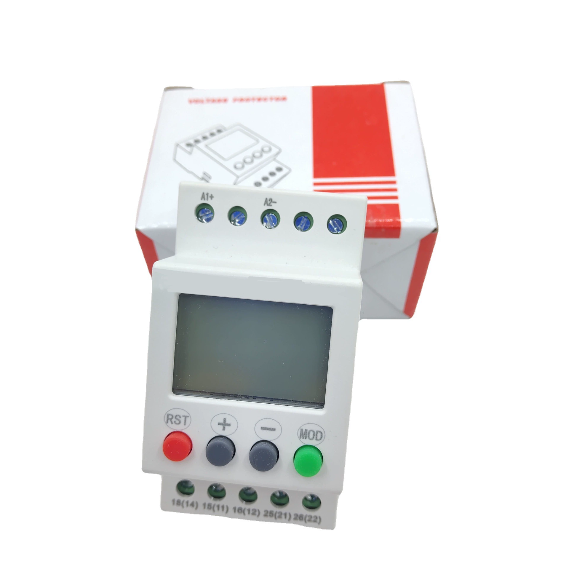 AD220V ЖК-дисплей однофазный AC/DC напряжение AC/DC110-240V фазовый разрыв протектор последовательности фаз