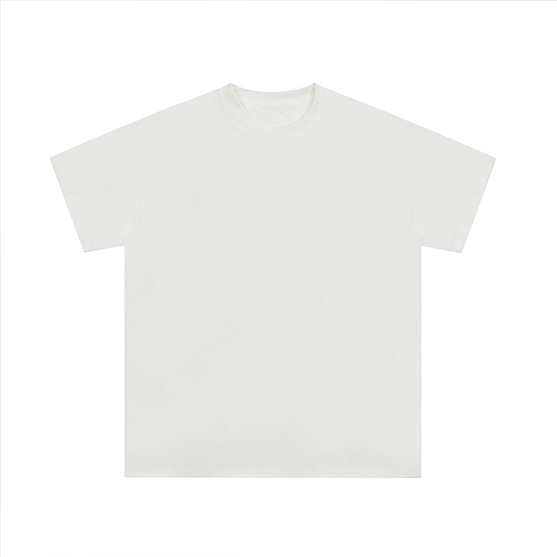 Ropa de hombre frío antibacteriano protección solar UV solona puro poliéster blanco algodón pesado camiseta de manga corta marca de moda personalizada
