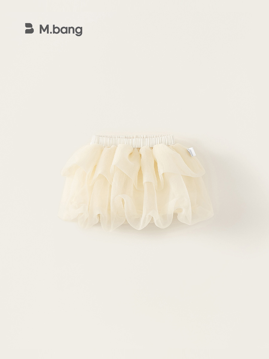 Primavera y otoño nuevos productos de ropa infantil para niños vestido de princesa de color sólido para niñas Tutu vestido de malla corta