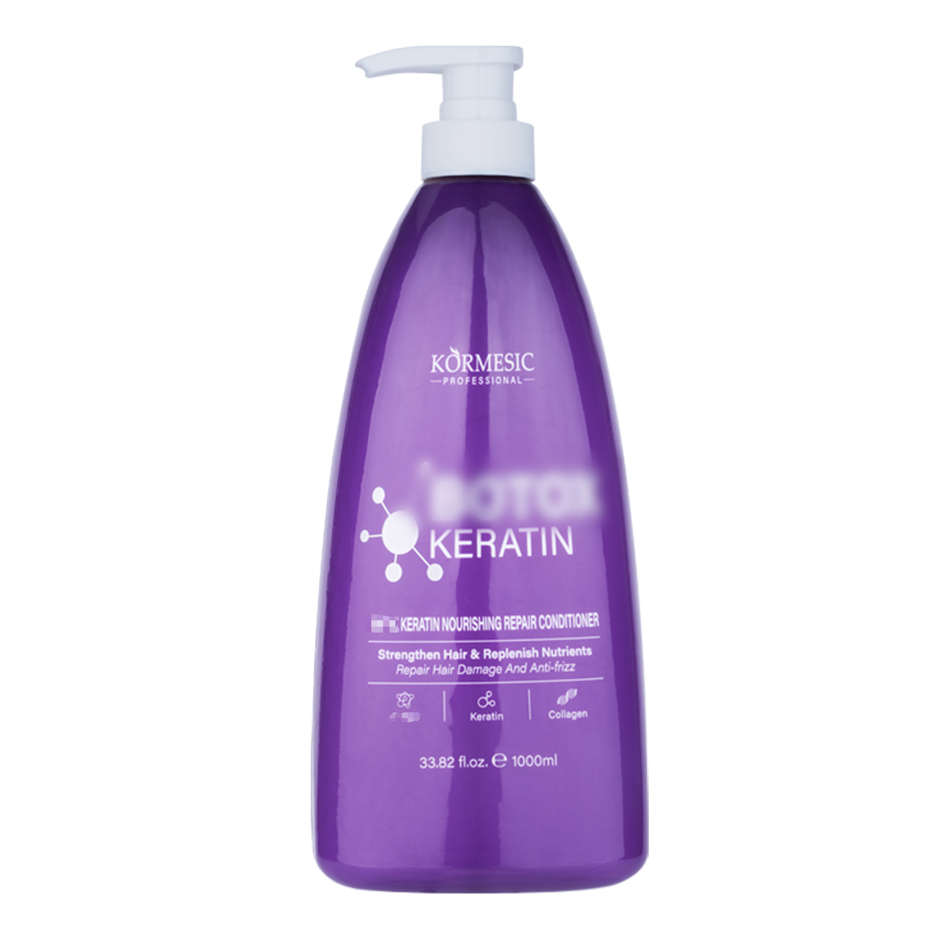 KORMESIC queratina en inglés champú champú serie de máscaras para el cabello suave fábrica al por mayor