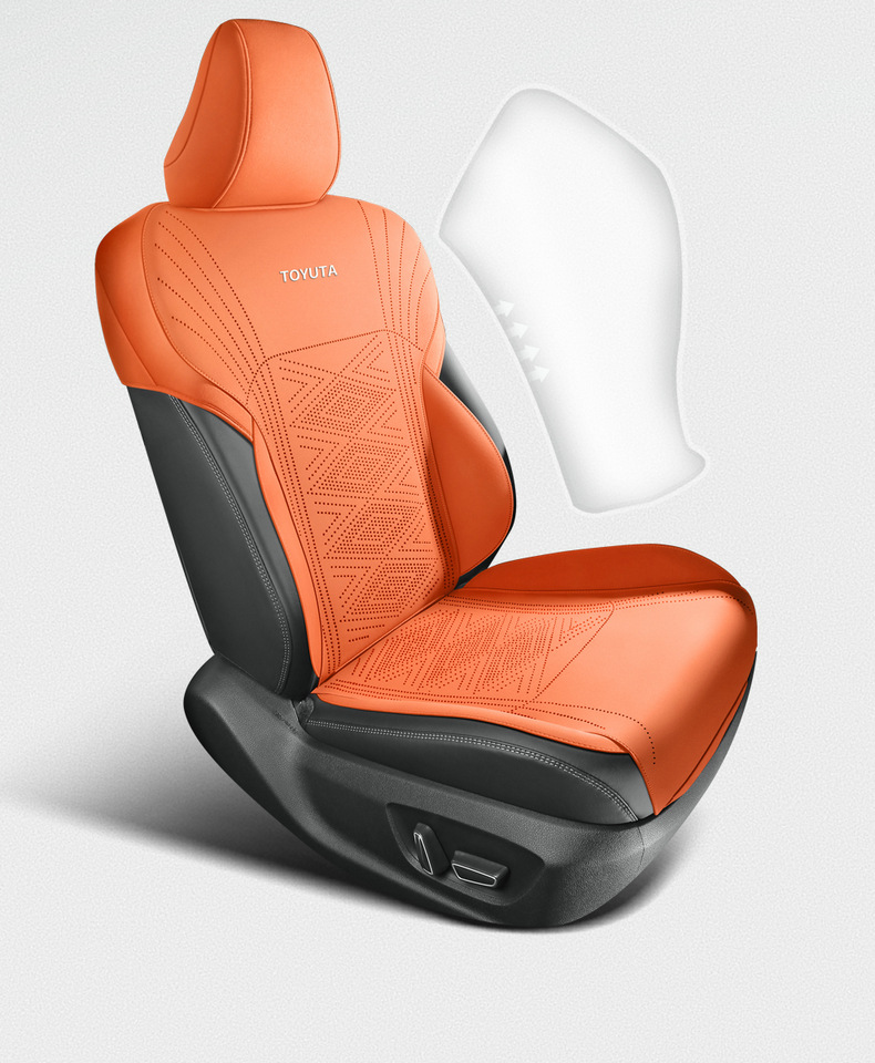 Gac Toyota 9Th Generation Camry Special Seat Cushion, Ninth Generation Car Seat Cover, Half-Cover Four-Season Suede Seat Cover