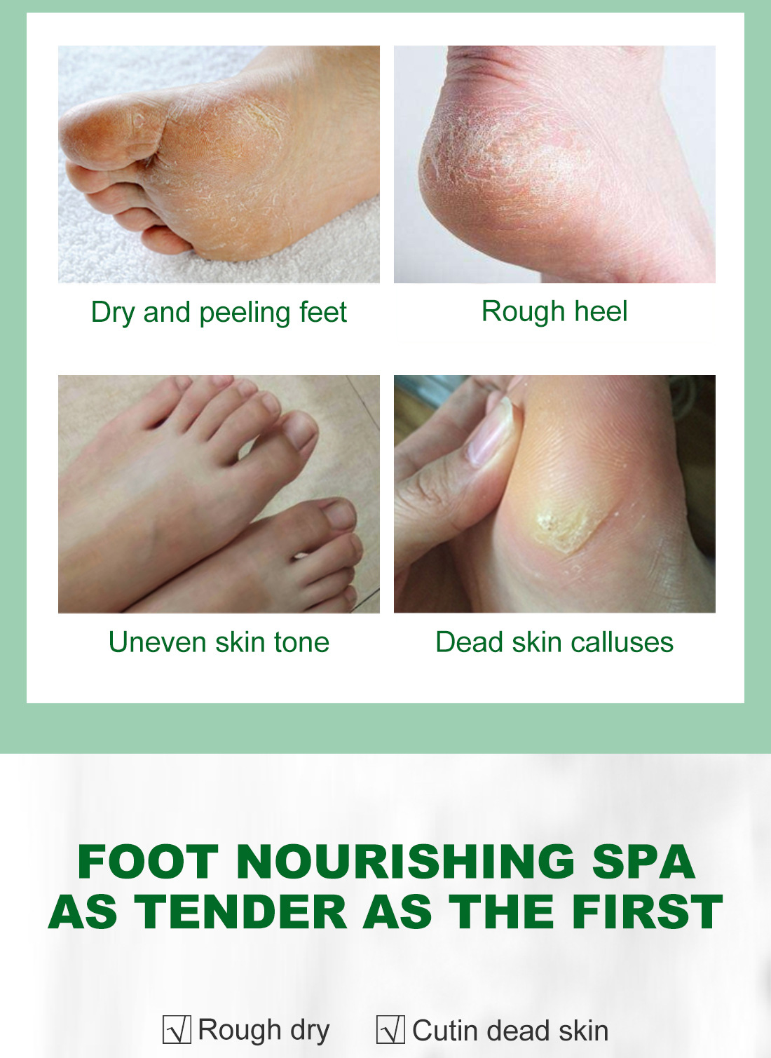 Letter Foot Care Simple Style Personal Care display picture 2