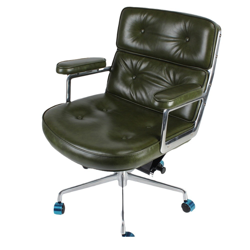 Silla de diseño de silla de oficina IMS silla de computadora giratoria elevable sofá jefe de piel de vaca