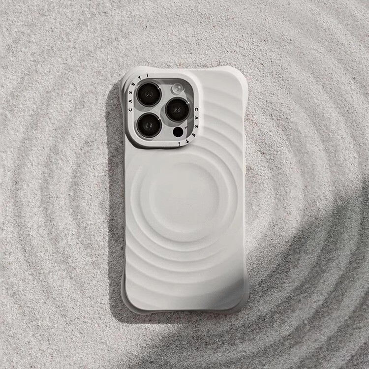 Caseti【Top Version on the Market】Wave-Patterned Phone Case Suitable for Apple iPhone 17Pm/17Pro/1516 Caseti【Top Version on the Market】Wave-Patterned Phone Case Suitable for Apple iPhone 17Pm/17Pro/1516