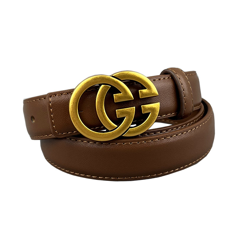 Cinturón de cuero al por mayor cinturón de mujer cinturón retro cintura cinturón de moda cinturón de cuero de mujer vestido decoración