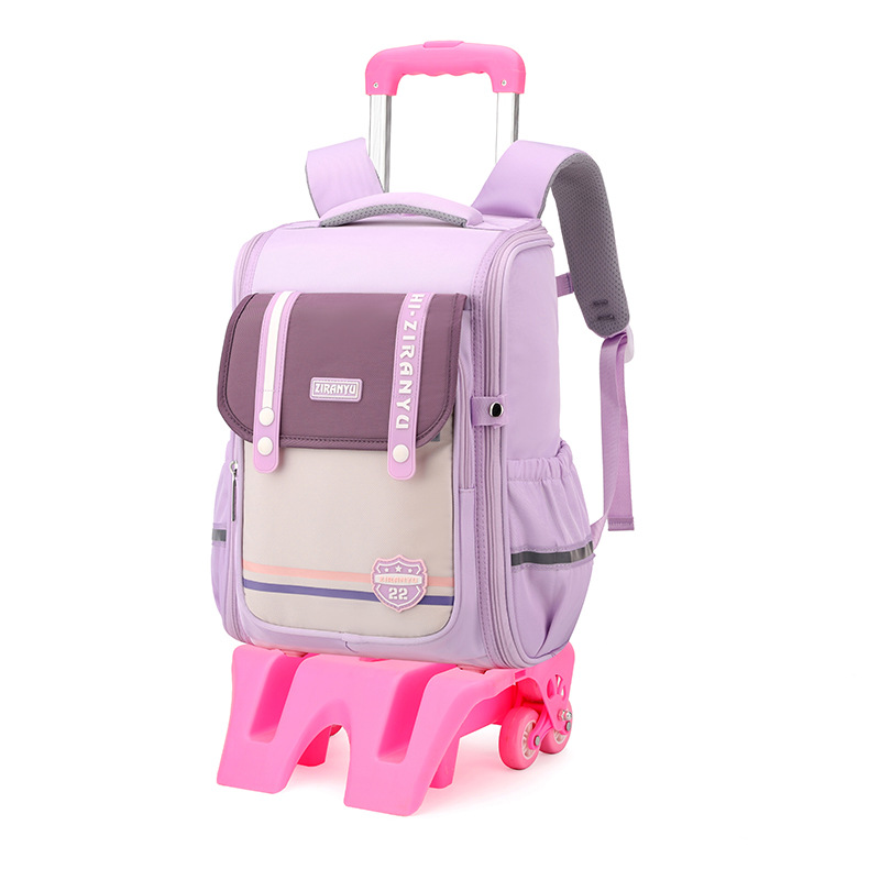 Mochila escolar de estudiantes de primaria 2025 nuevo grado 1,23 a 6 mochila de hombro ligera transpirable para niños