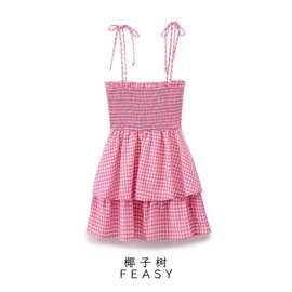 亚马逊跨境外贸欧美女装爆款夏季新款欧美风格迷你连衣裙