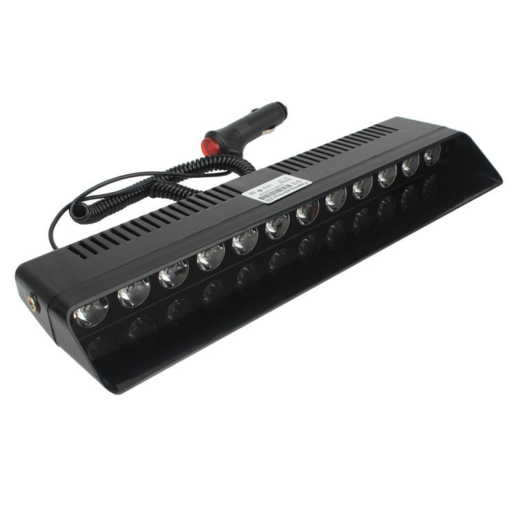 Factory Direct Supply High-Power 12Led Car Front Glass Flash Light Shovel-Type Suction Cup Light Warning Light