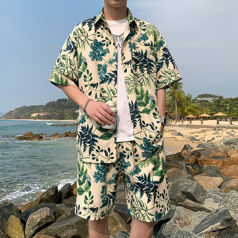 TZ523 비치 슈트 다크 그린