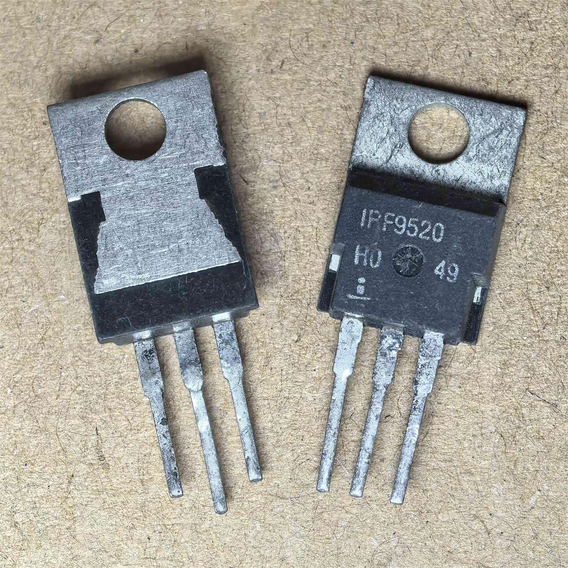 拆机IRF9510 IRF9520 P沟道功率场效应晶体管（MOSFET）TO-220