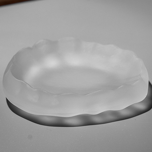 Frosted crystal glass god cup frozen roasted master cup Japanese kung fu tea cup tea cup transparent cup wholesale