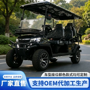 Cross-border best-selling electric golf carts for scenic areas, shuttle vehicles, reception and patrol vehicles, electric golf carts