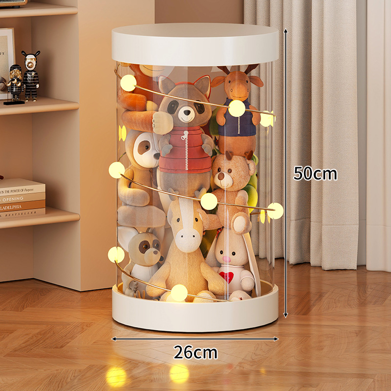 클립 스타일 [화이트 커버 + 야간 조명] 26cm*50cm