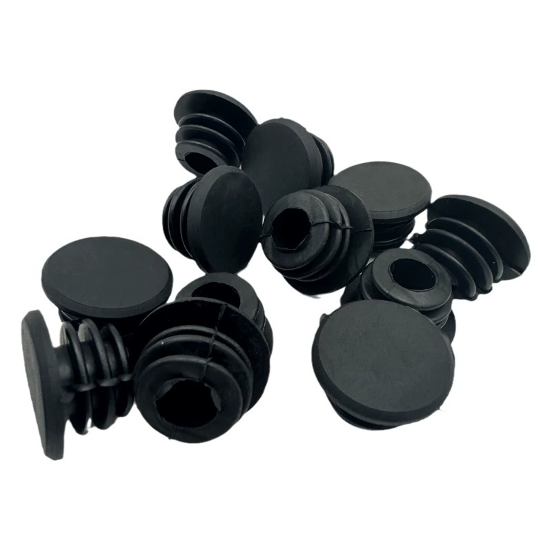 Заглушки для руля горного велосипеда 22 мм, круглые резиновые заглушки, круглые заглушки для руля, с фиксатором, противоскользящие.