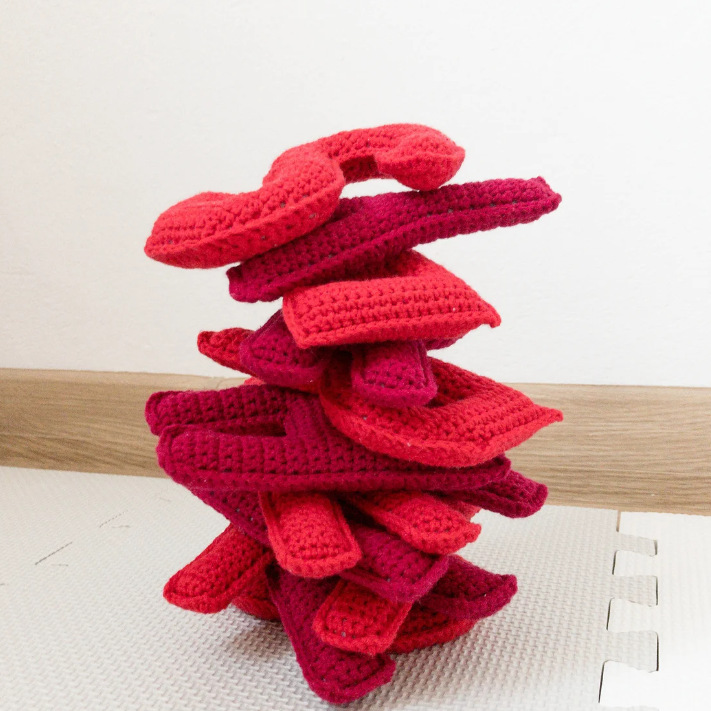 Crochet navideño guirlandas de flores PDF Crochet Pattern Home Decoration Feliz Navidad Crochet Banner