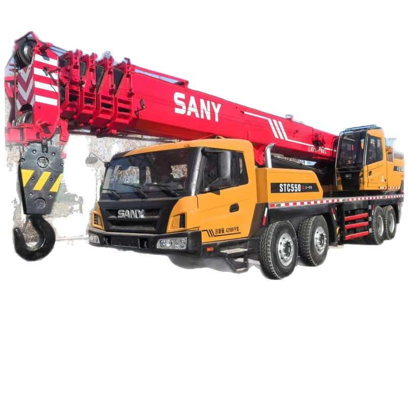 Exportación de comercio exterior QY50C SanY50 toneladas de grúa de automóviles SANY 90 por ciento de grúa nueva grúa STC550 grúa de segunda mano image 6