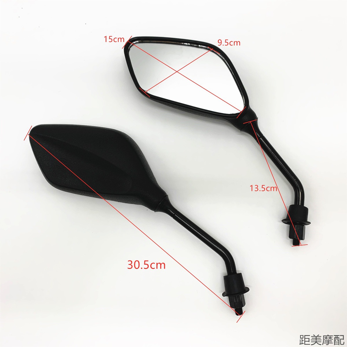 Motorcycle Ghost Fire Rearview Mirror/Rsz125 Rearview Mirror/Scooter 3C Certified Calf Us Convex Mirror Reflector