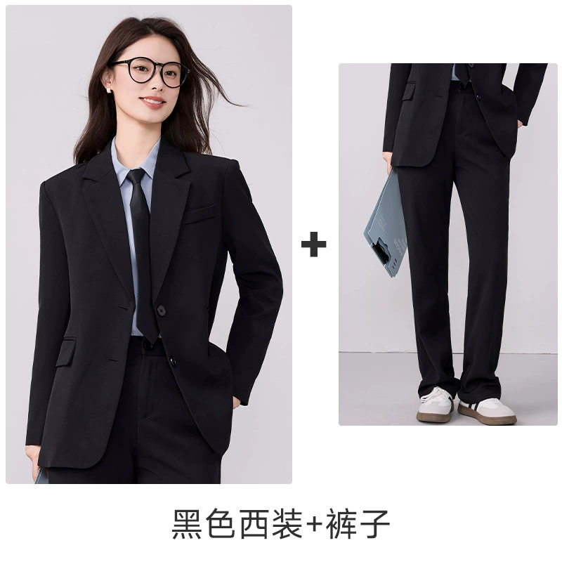 Set, demi-season classic suit jacket, slim fit
