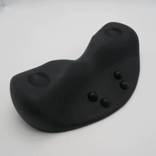定制聚氨酯PU发泡颈椎枕 按摩肩颈枕 易清洗耐磨自结皮枕头