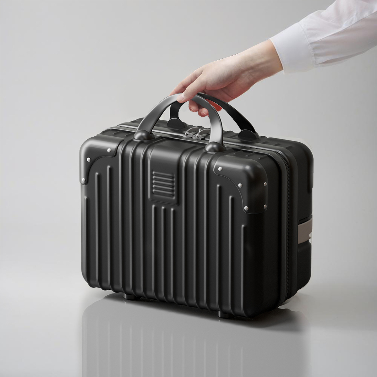 Nueva maleta retro, maleta con ruedas universales para mujer, caja de contraseña duradera para estudiantes masculinos, caja de viaje, marea de gran capacidad
