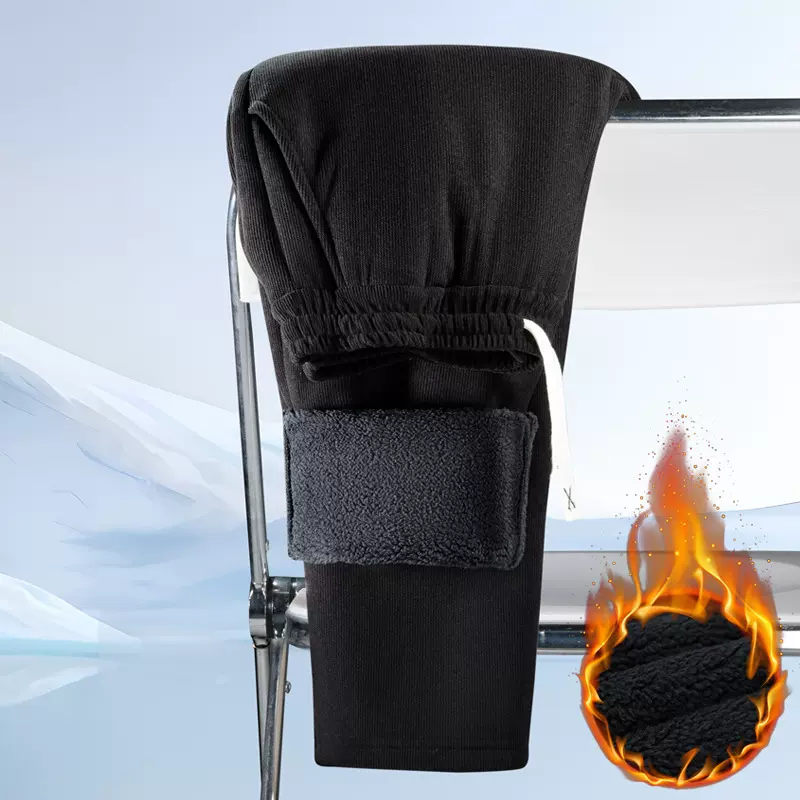 冬季加绒灯芯绒裤男士保暖舒适男士裤子长裤加绒加厚简约休闲裤男