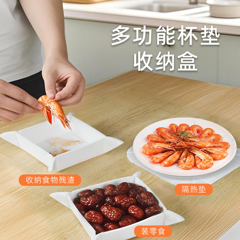 スナックやフルーツ用の多機能シリコン収納ボックス、断熱パッド、磁気吸着、食品グレードのシリコンボックス|undefined