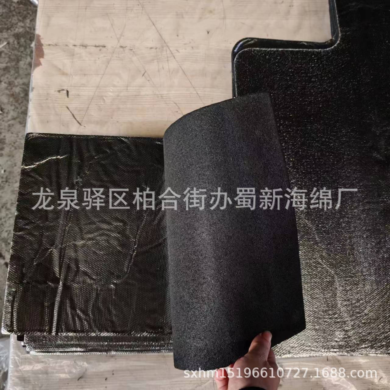 厂家供应铝膜橡胶阻燃吸音隔热海绵/铝膜橡胶保温隔热阻燃海绵