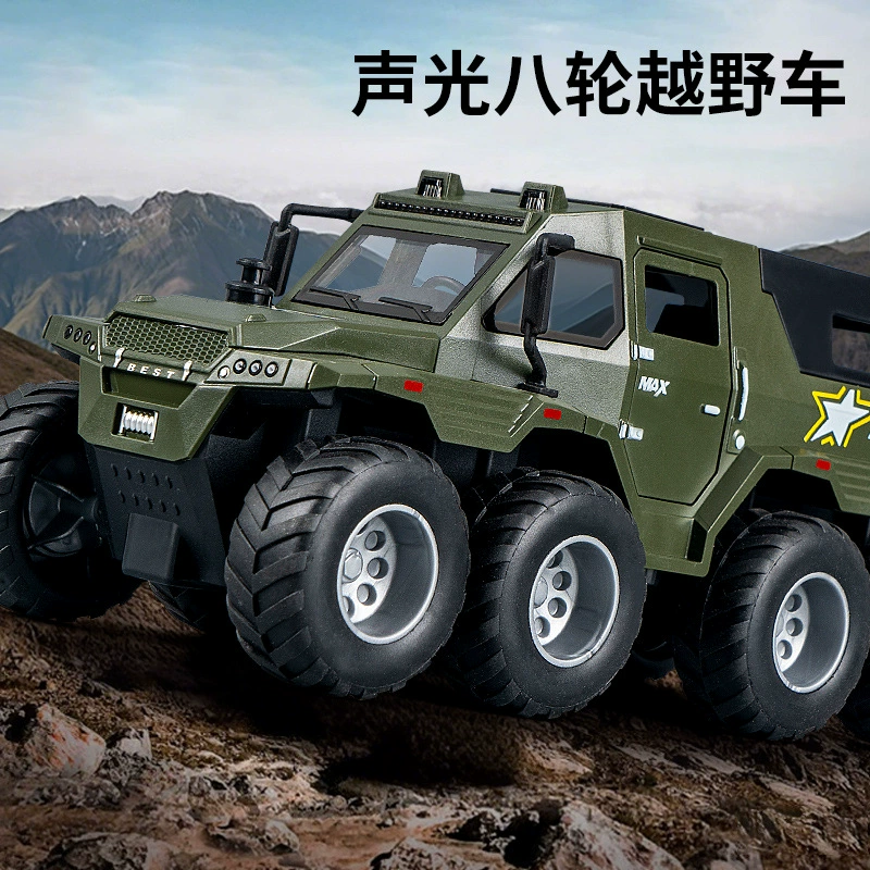Реалистичная inertia модель автомобиля для мальчиков, лёгкий внедорожник SUV, игрушка, восемь раундов, полиция, звуковые эффекты, оптом