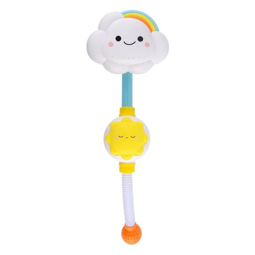 Transfronteriza ducha infantil spray de agua girasol ducha verano Arco Iris nube bebé ducha baño juguetes de agua