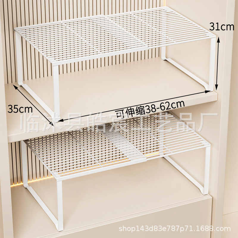 Armario, partición en capas, almacenamiento de artefactos, armario, estante retráctil en el armario