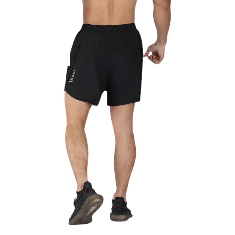 2020 pantalones cortos deportivos de verano para hombres transpirables de secado rápido sueltos más tamaño quinto pantalones correr fitness tejido pantalones de entrenamiento