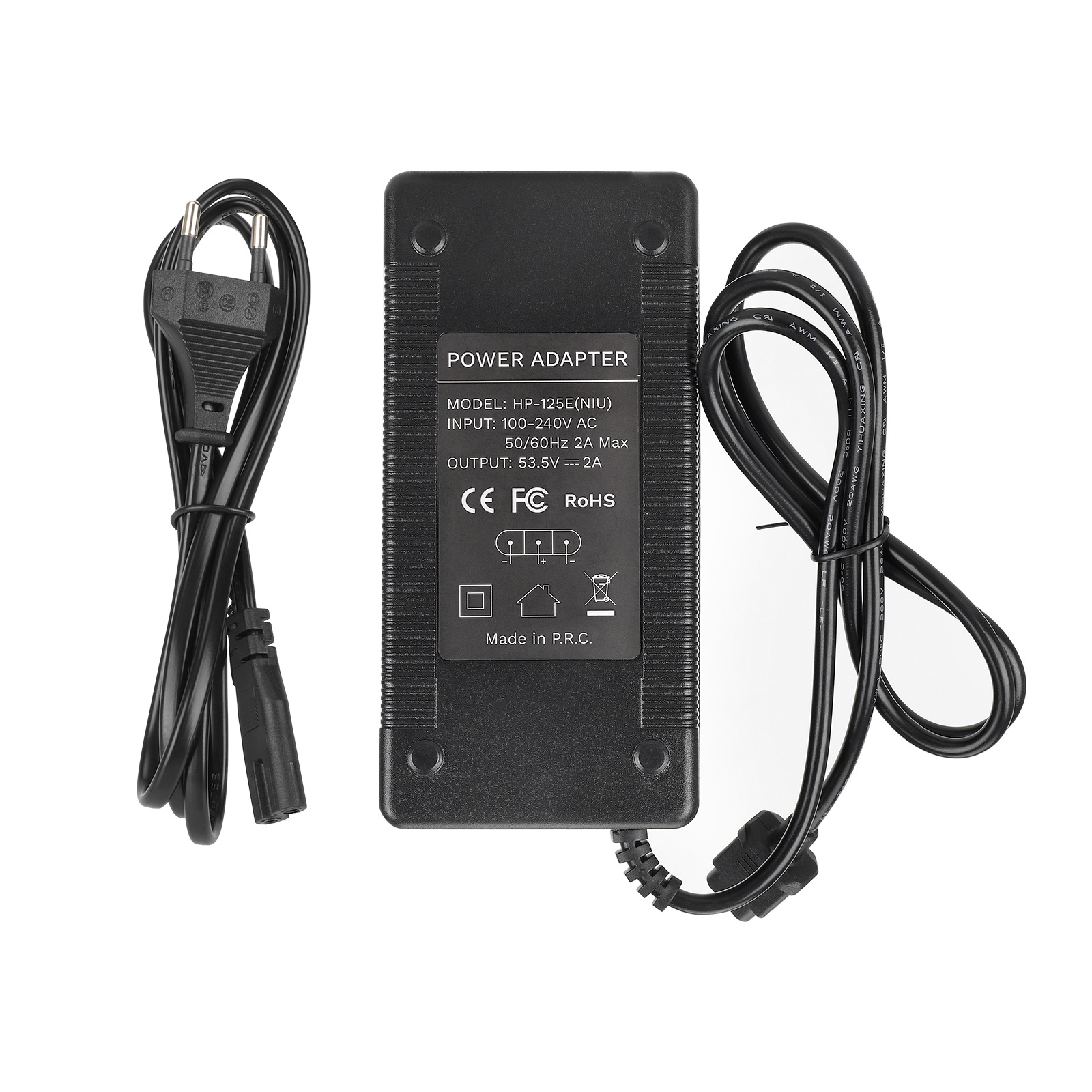 小牛KqiAir/KQi3/3Pro/3Max/Sport/KQi2/2Pro带风扇53.5V2A充电器