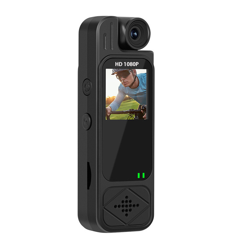 新製品 磁気吸着式ストラップ付きスポーツカメラ 胸元装着型録画デバイス 親指カメラ ビデオ撮影ツール