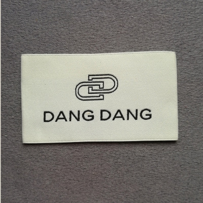 厂家专生产服装织唛织标 订做高档商标领标 定制包包手袋印布标|ms