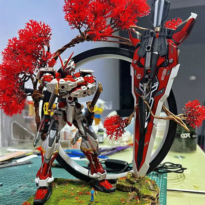 Gao|Da модель собранный HG красный ересь атаки свободный MG Гандом большой класса орнамент меха робот