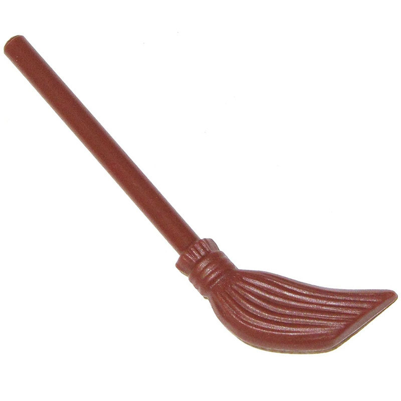 【50G起订】跨境MOC积木乐兼容高4332魔法巫师扫帚扫把人仔手持