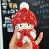 Little blue kt [color point [red] hat + scarf]