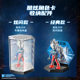 Genuine Ultraman Superman Blind Box Assembled Monster Joint Movable Gold Card Hand-made Trendy Toys Birthday Gift