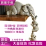 艺术三只悬挂elephantfigurines大象