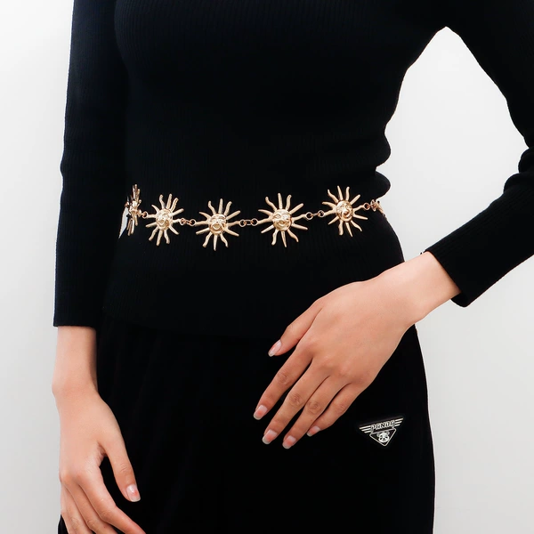 Waist chain 002-1 golden