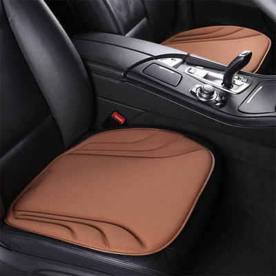 Feel, Breathable and Non-Slip – Four Seasons Pad - high-quality-latex-seaweed-fiber-cayenne-brown-2-cushions-new-car-seat-cushions