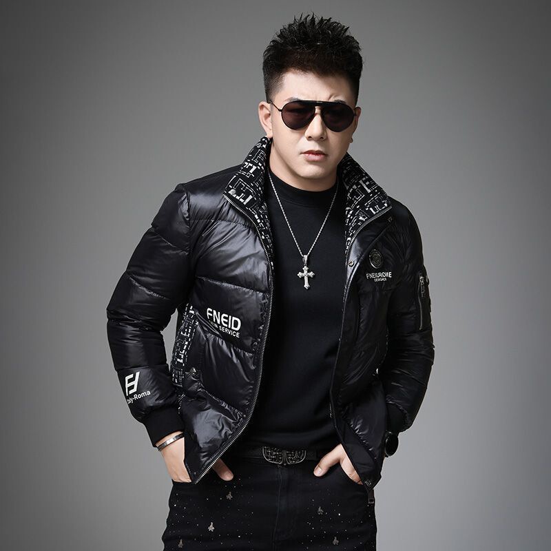 Winter Classy Warm down Jacket for Men 2025 New White Duck down Jacket Men's Thickeneded Short Top Jacket